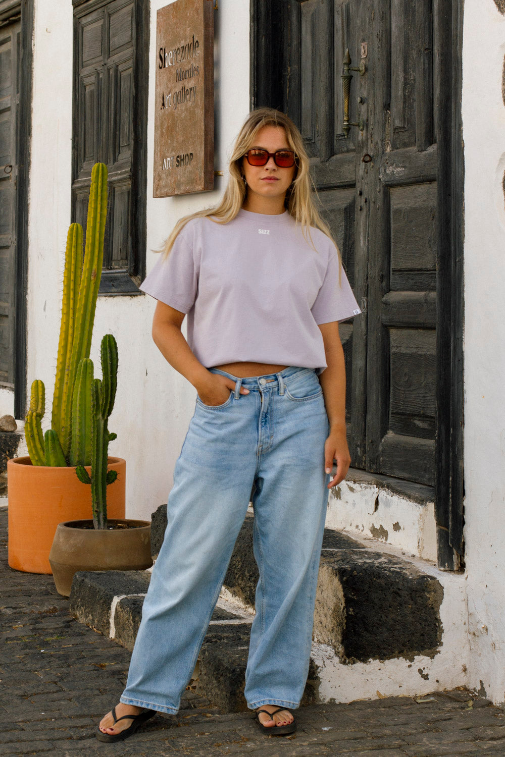 Sea Bloom T-shirt Lilac