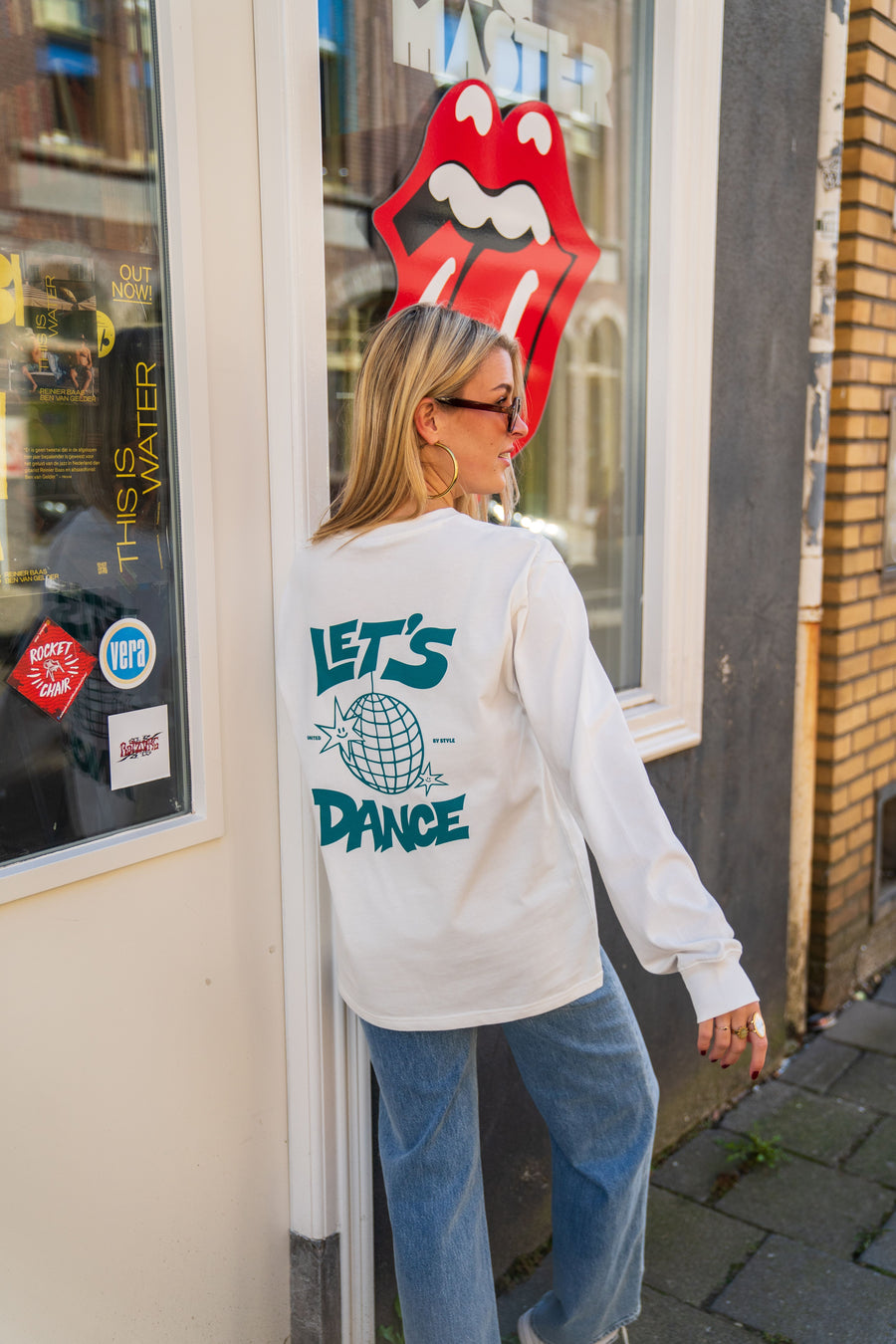 Let's Dance Longsleeve White