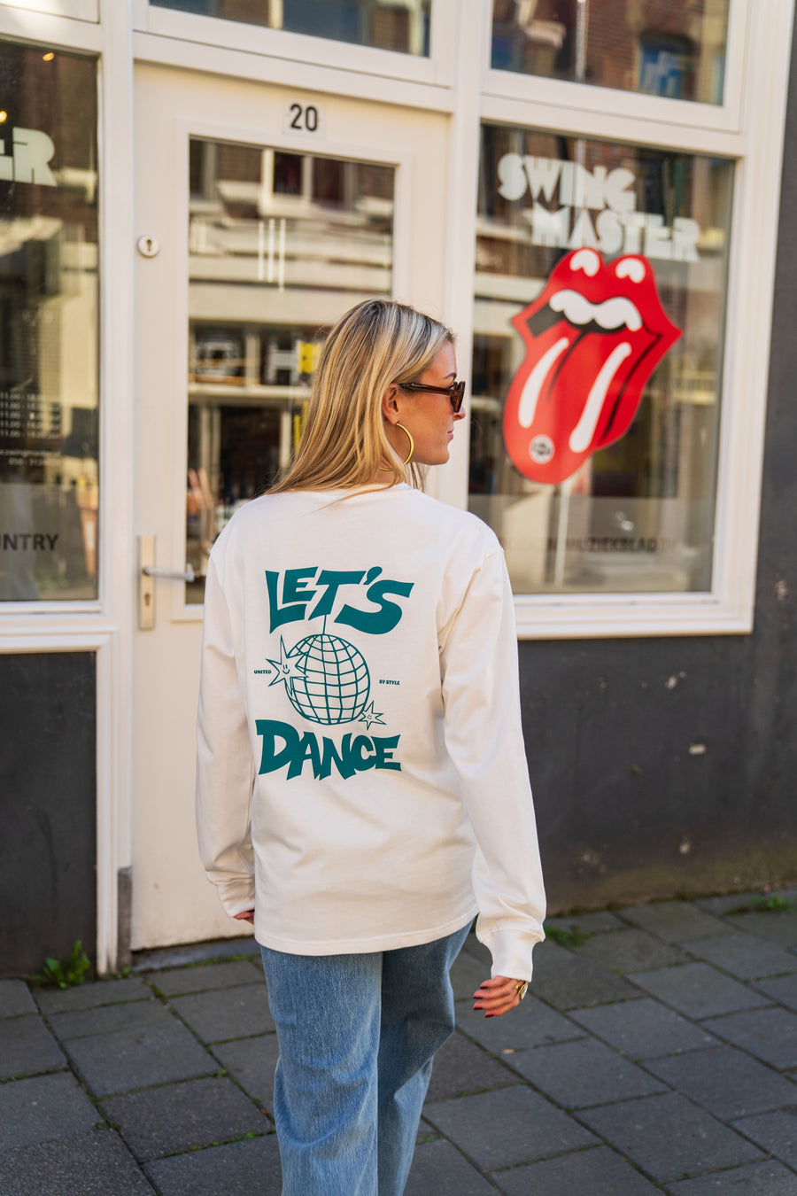 Let's Dance Longsleeve White