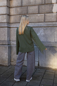 SIZZ THE BRAND Longsleeve Fringes Green