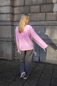 SIZZ THE BRAND Longsleeve Fringes Pink