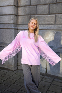 SIZZ THE BRAND Longsleeve Fringes Pink