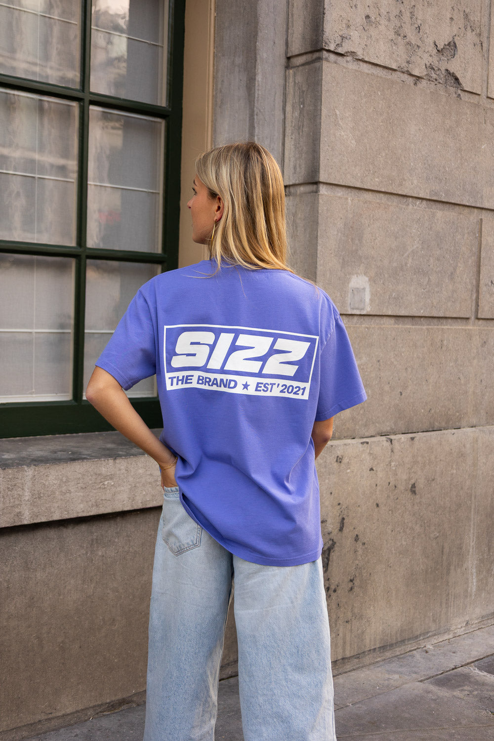 Box T-shirt Purple · SIZZ the brand