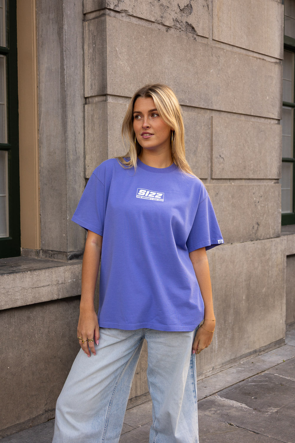 Box T-shirt Purple · SIZZ the brand