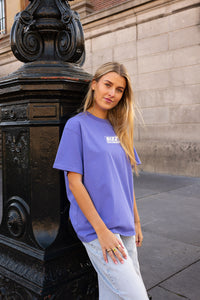 SIZZ Box T-shirt Purple
