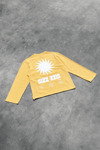 Sunshine Langarmshirt Gelb