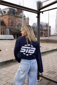 STB Stars Longsleeve Navy