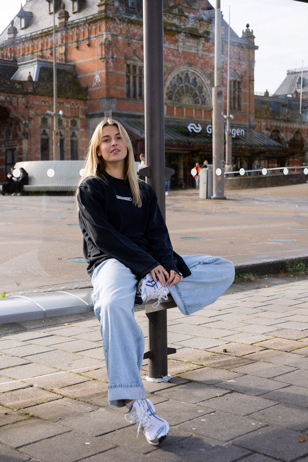 SIZZ Core Langarmshirt Schwarz