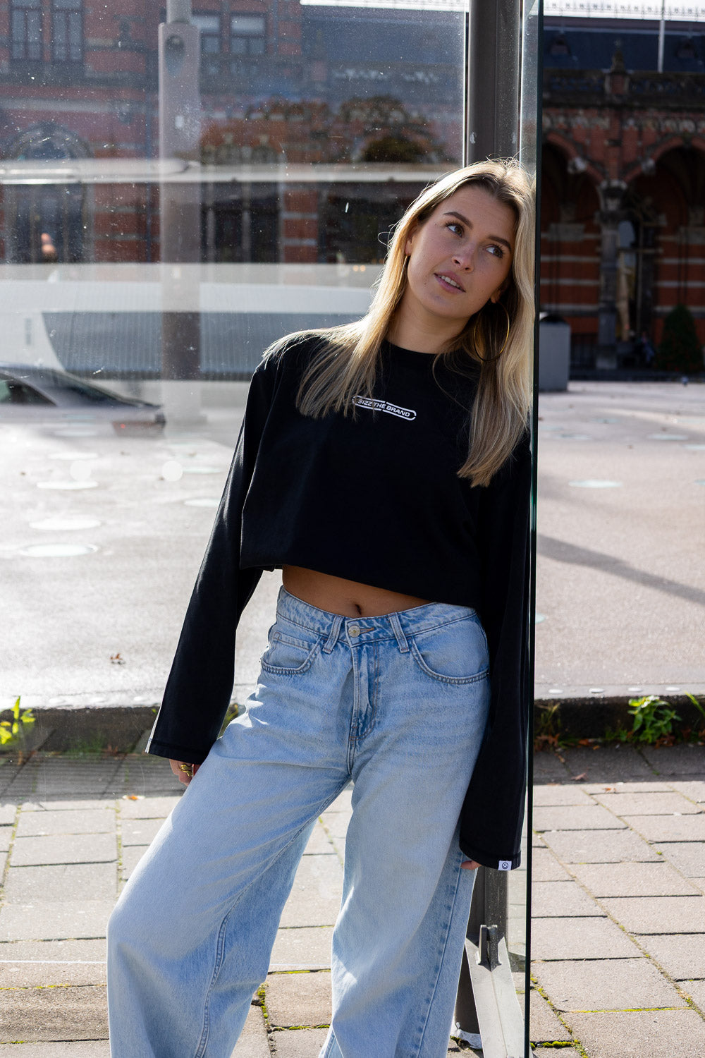 SIZZ Core Langarmshirt Schwarz