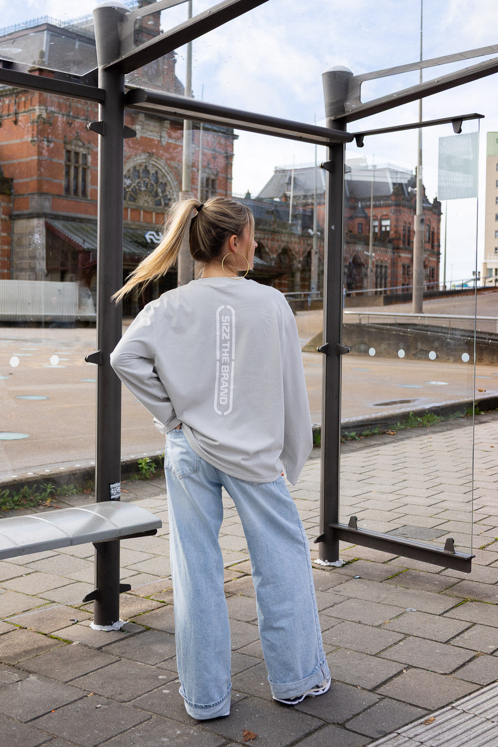 SIZZ Core Langarmshirt Grau