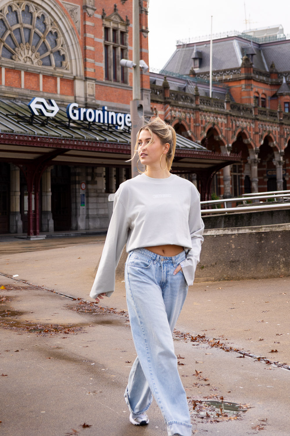 SIZZ Core Langarmshirt Grau