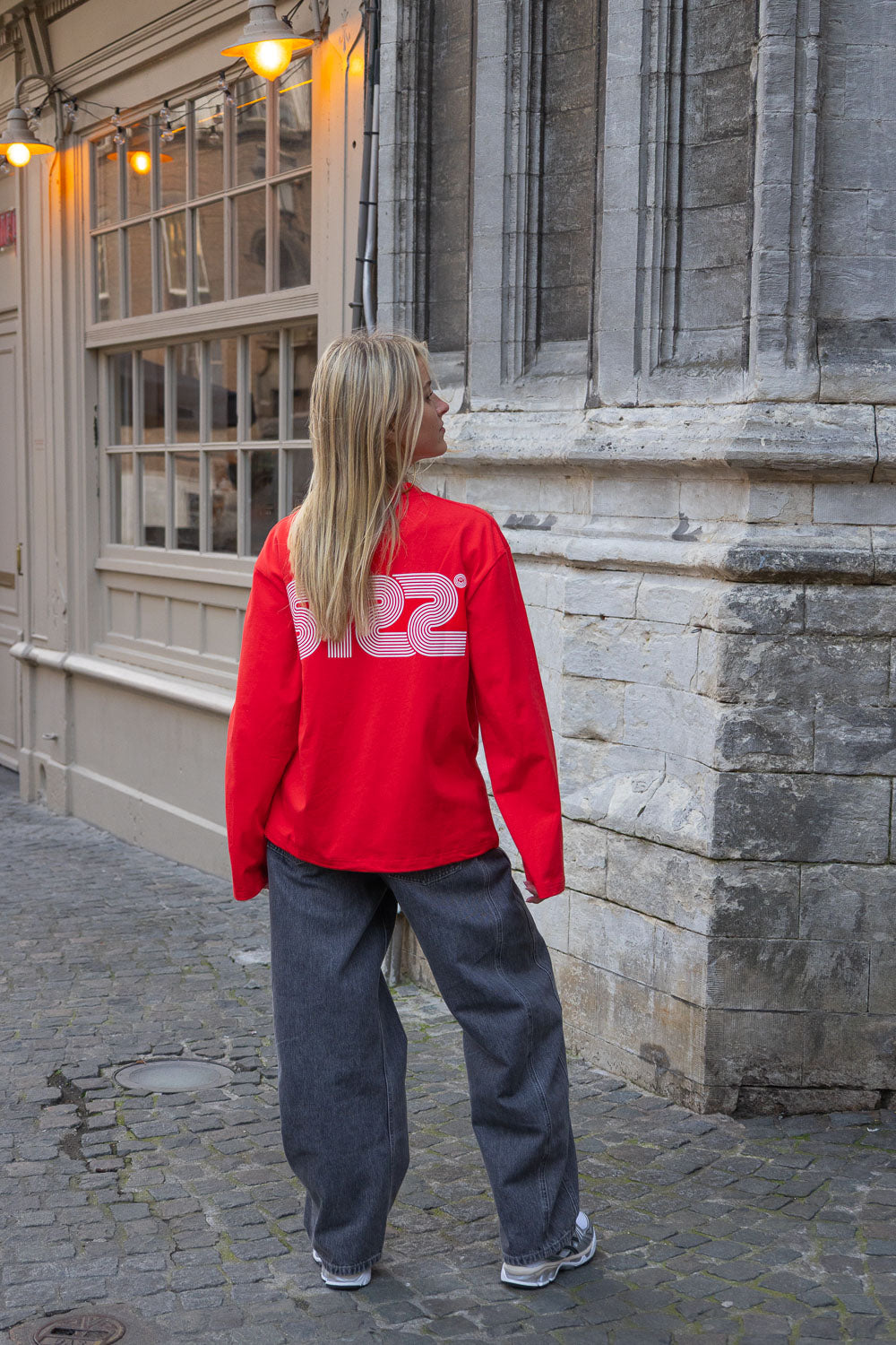 Trace Longsleeve Red