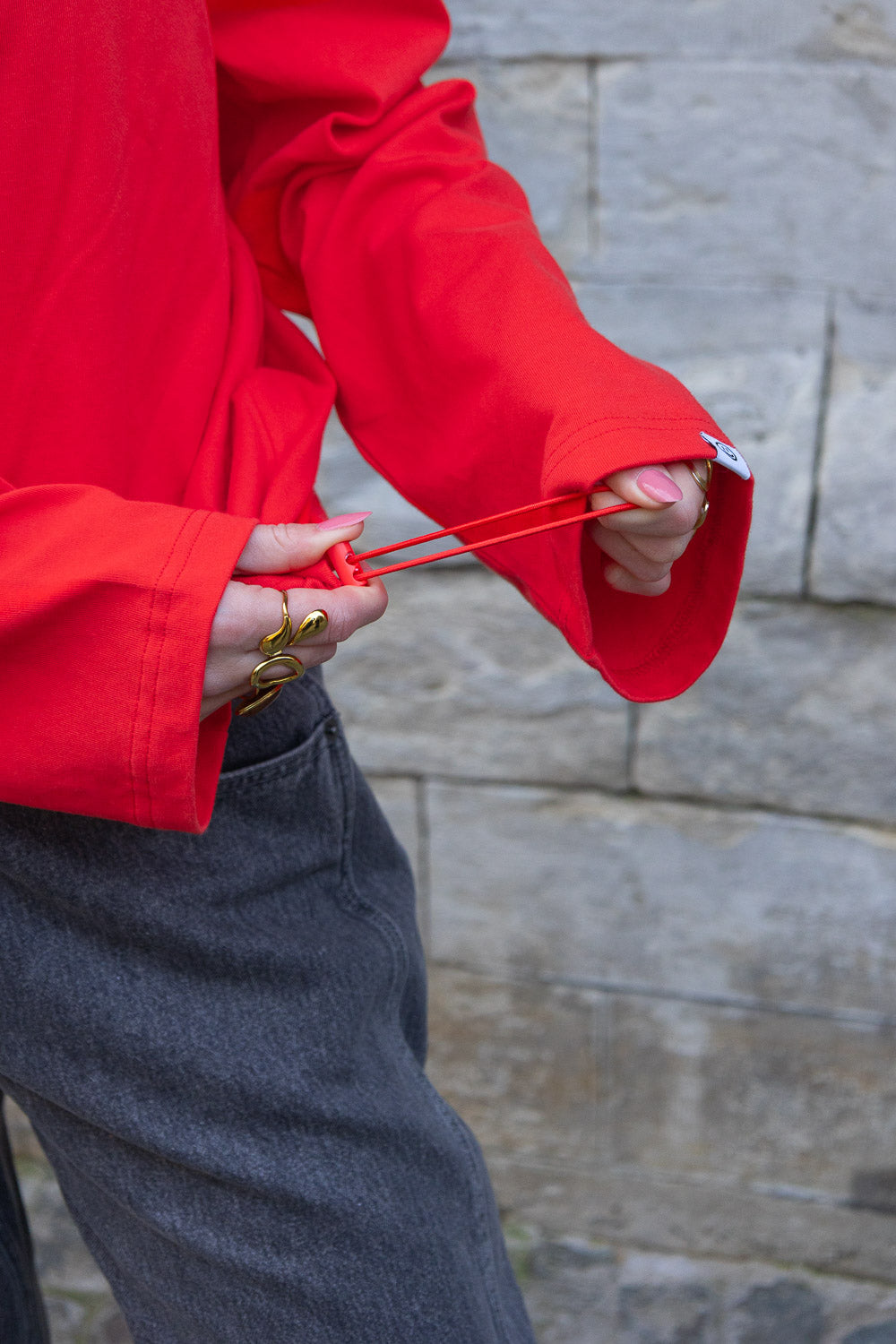 Trace Longsleeve Red