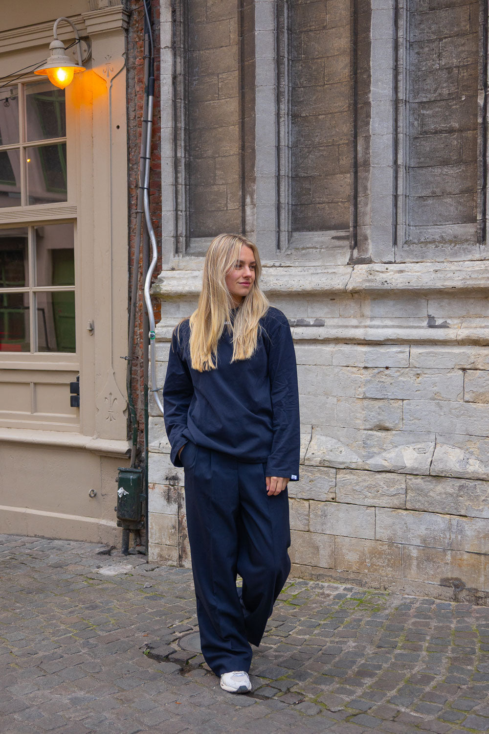 SIZZ Motion Langarmshirt Dunkelblau