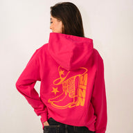 The Cowboy Hoodie Pink