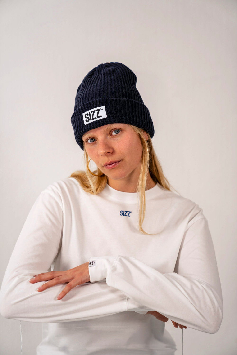 SIZZ Beanie Navy