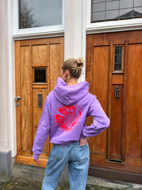 Global Star Hoodie Purple