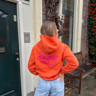 The Galactic Hoodie Orange