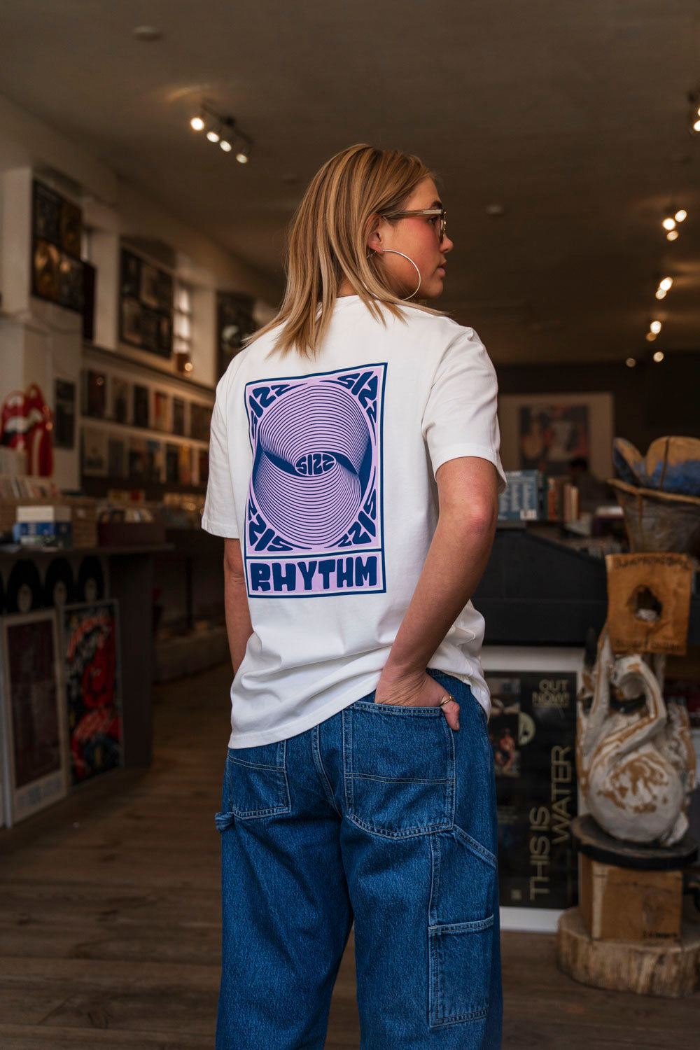 Rhythm Tee White