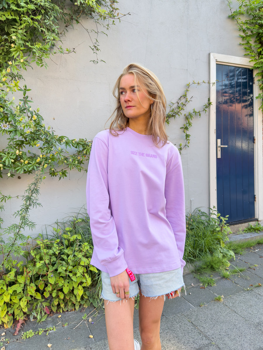 SIZZ THE BRAND Longsleeve Lilac