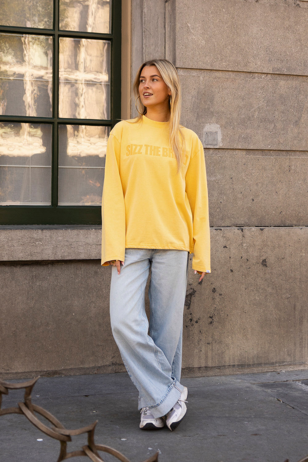 SIZZ THE BRAND Longsleeve Yellow