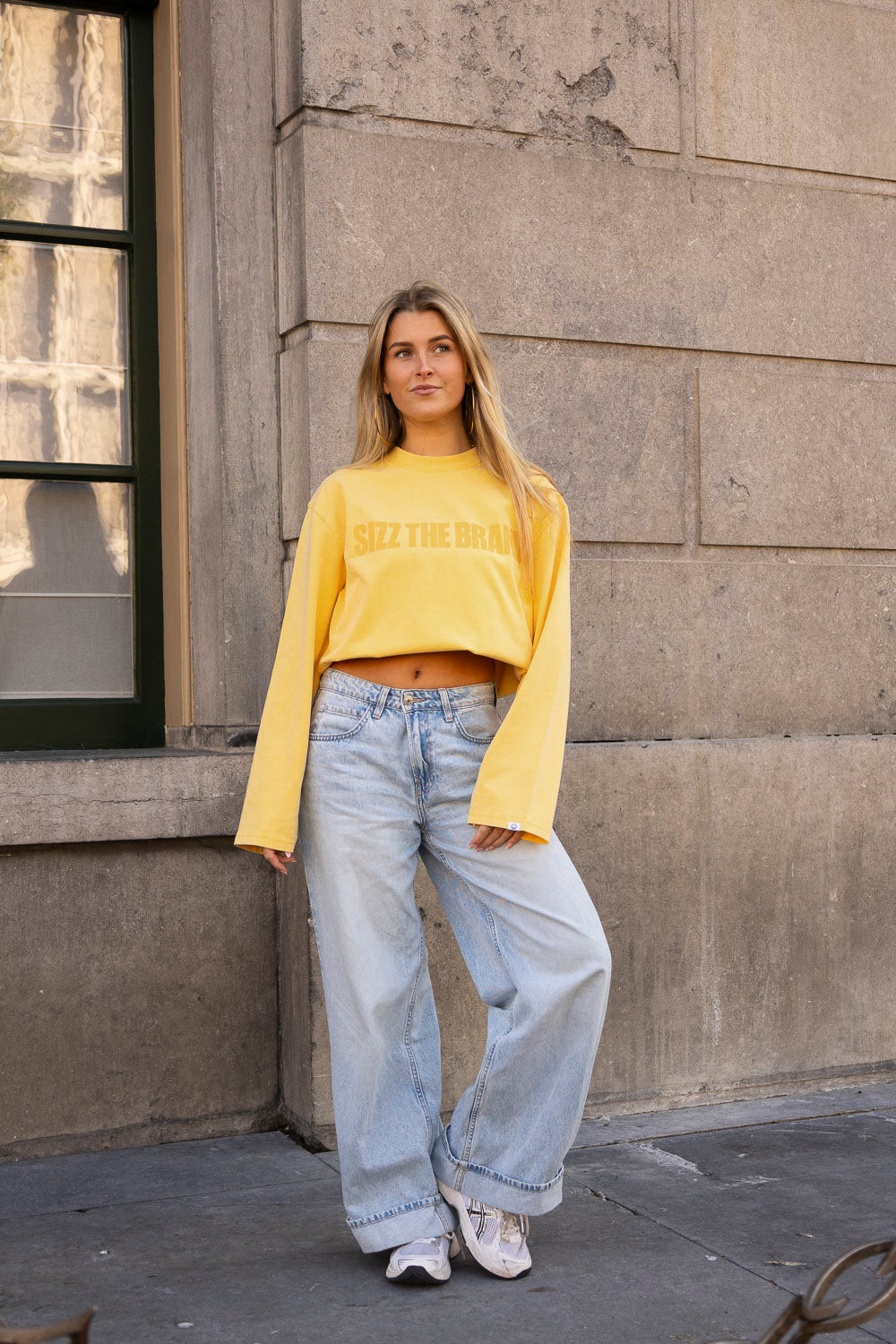 SIZZ THE BRAND Longsleeve Yellow