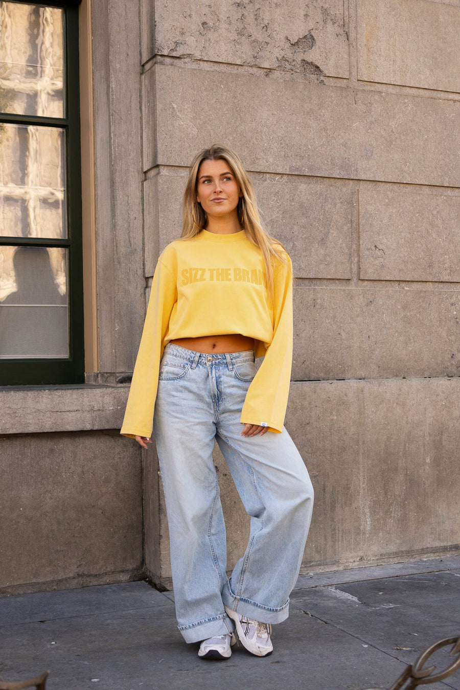 SIZZ THE BRAND Longsleeve Yellow