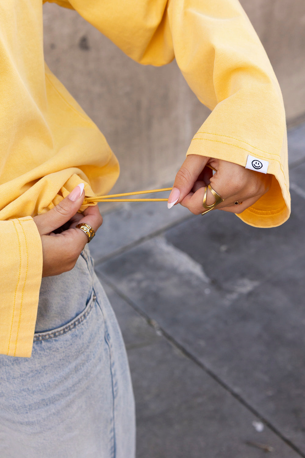 SIZZ THE BRAND Longsleeve Yellow