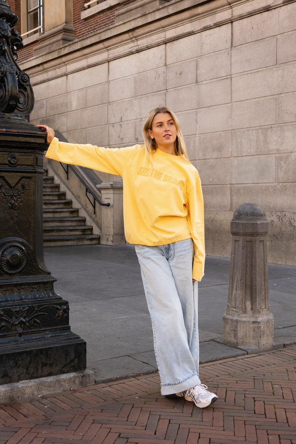 SIZZ THE BRAND Longsleeve Yellow