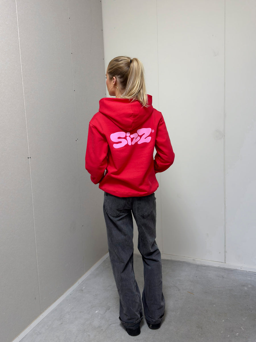 SIZZ Hoodie Red